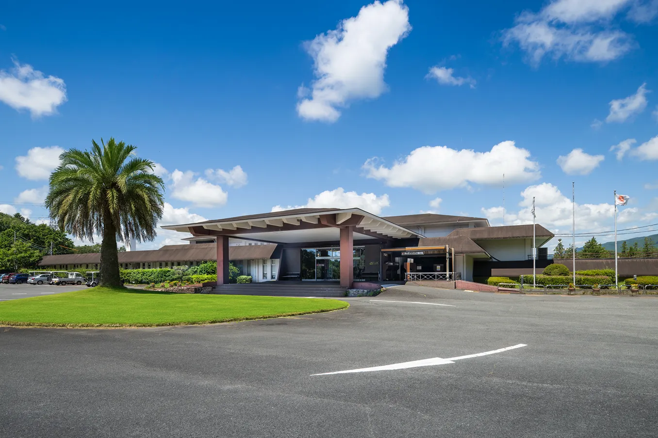 Clubhouse exterior