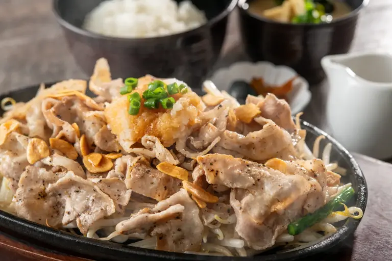 豚バラ肉のスタミナ焼き
